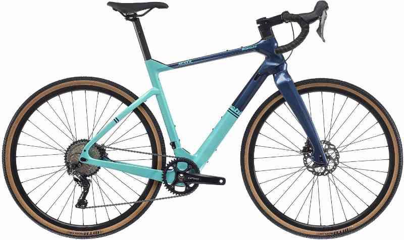 Bianchi Arcadex GRX 810 11g 2023 - Celeste/Blå Cykel
