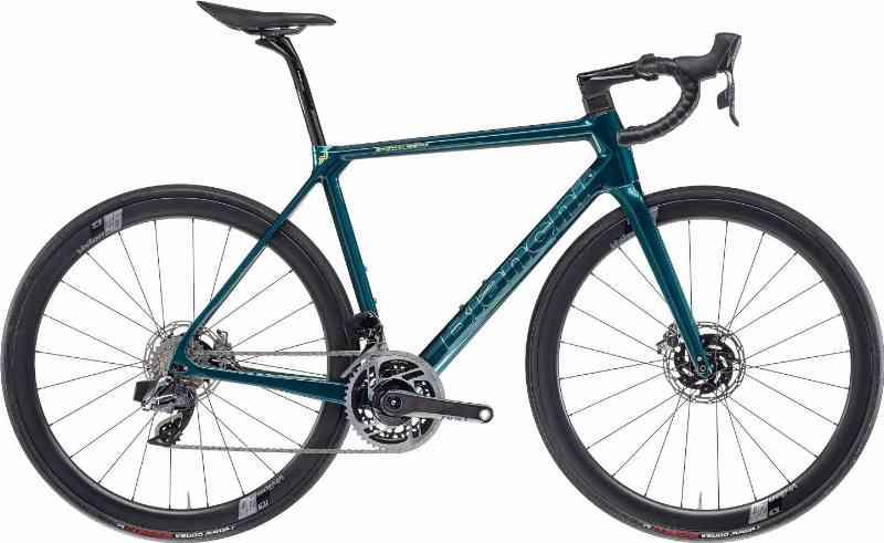 Bianchi Specialissima RED eTap AXS 2023 - Grøn Disc 24g