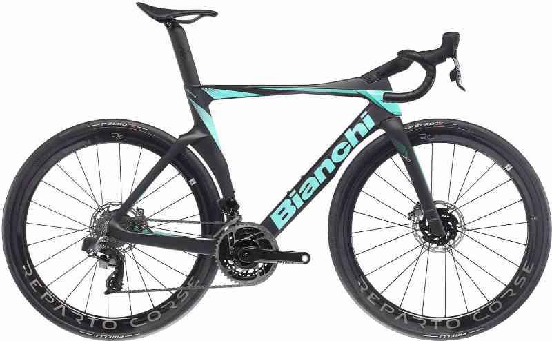 Bianchi Oltre Pro RED eTap AXS 24g 2023 - Aerodynamisk racercykel
