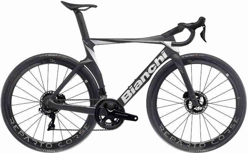 Bianchi Oltre Pro Dura Ace Di2 24g 2023 - Sort Cykel
