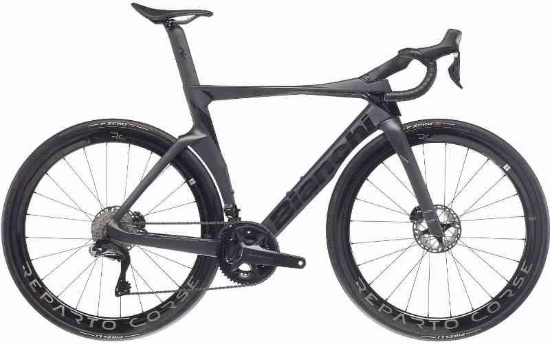 Bianchi Oltre Pro Ultegra Di2 24g 2023 - Sort Cykel