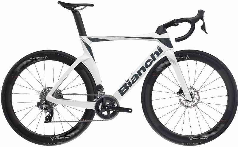 Bianchi Oltre Comp Rival eTap AXS 24g 2023 - Hvid Cykel