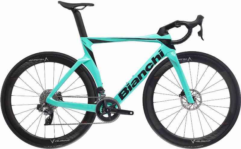Bianchi Oltre Comp Rival eTap AXS 24g 2023 - Blå
