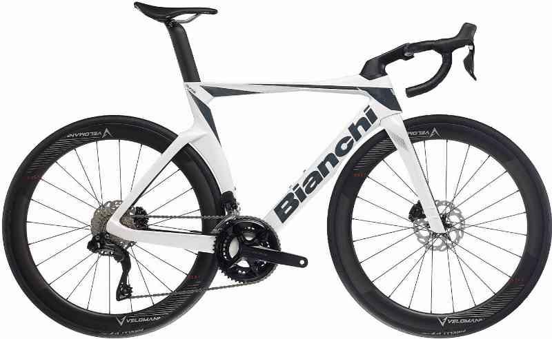 Bianchi Oltre Comp 105 Di2 24g 2024 - Hvid Cykel