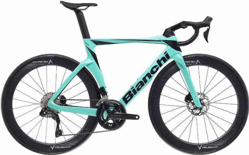 Bianchi Oltre 105 Di2 24g 2023 - Celeste Racercykel Tilbud