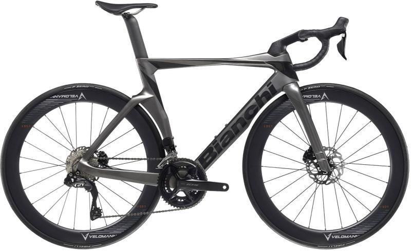 Bianchi Oltre Comp 105 Di2 24g 2023 - Sort Racercykel