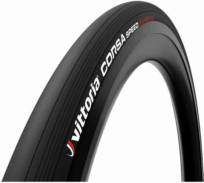 Vittoria Corsa Speed Tubeless 700x23/25 - Sort