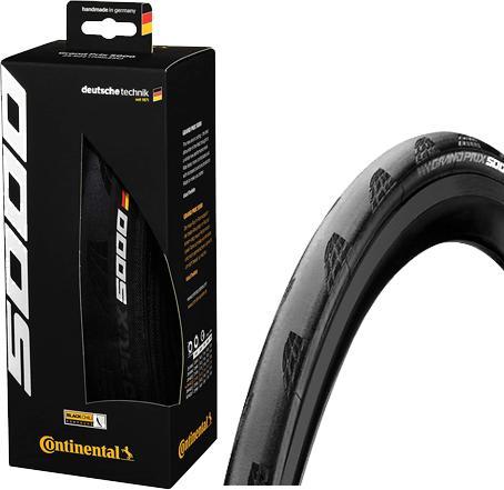 Continental Grand Prix 5000 Folded Racerdæk 650x25b/28b - Sort