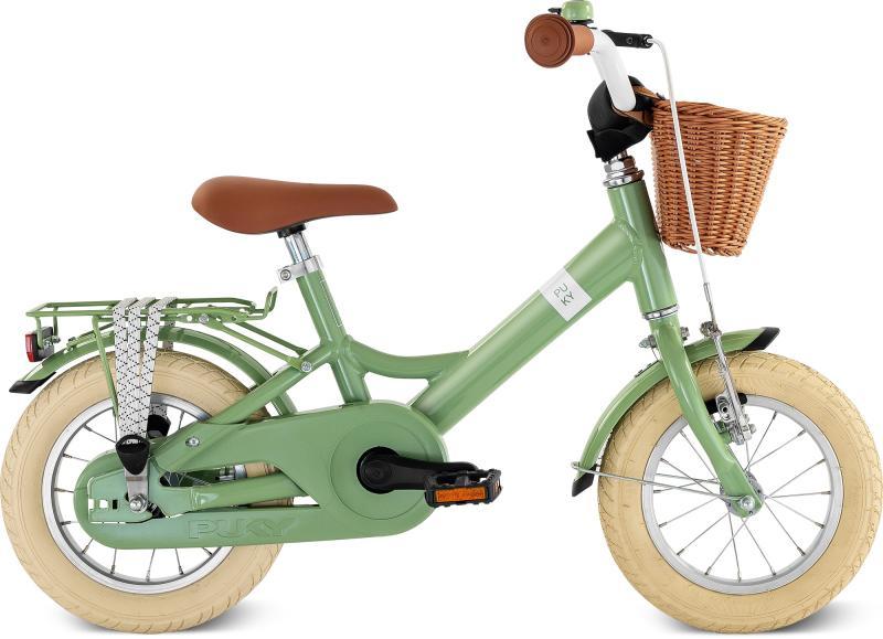 Puky Youke Classic 12" Børnecykel i Retro Grøn