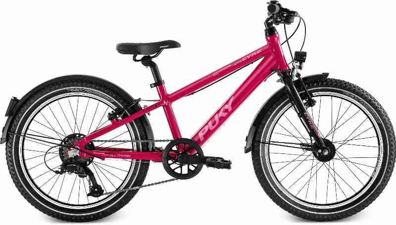 PUKY Cykel 20-7 Active 20" - Bær/Sort