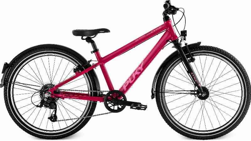 PUKY Cykel 24-8 Active 24" - Bær/Sort