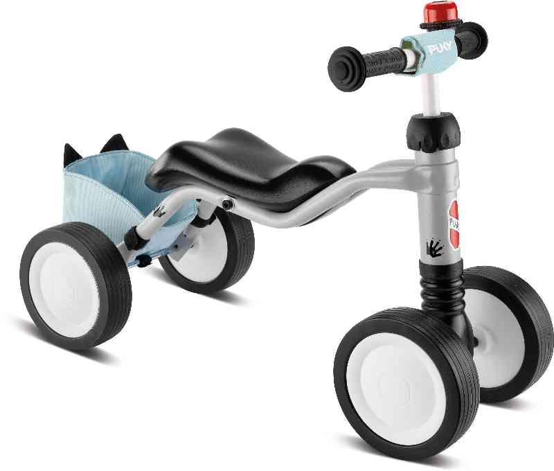 PUKY Wutsch Racoon 12" - Grå Løbecykel