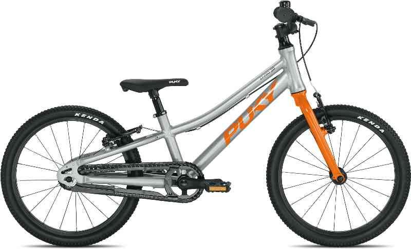 PUKY LS-PRO 18 Alu 18" - Sølv/Orange Cykel