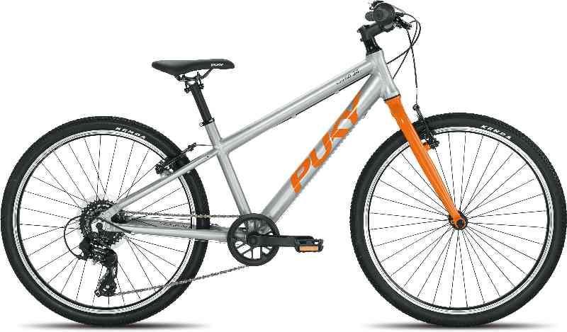 PUKY LS-PRO 24 Alu 24" - Sølv og orange