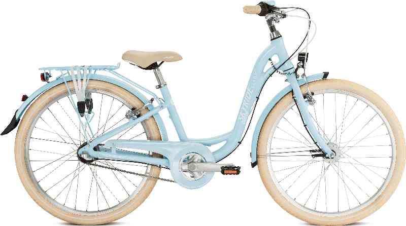 PUKY Skyride 24-3 Alu 24" - Blå Cykel