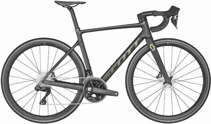 Scott Addict RC 15 2022 – Sort og Grå Cykel