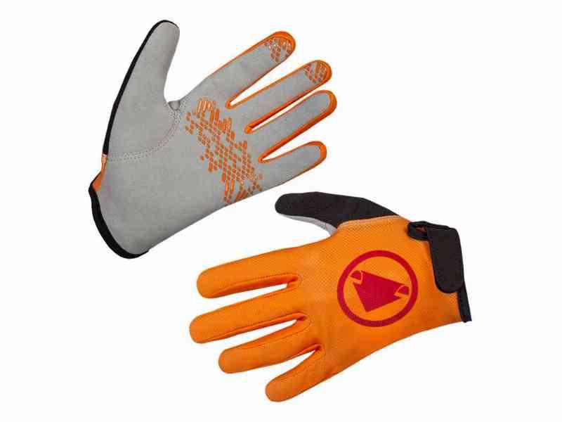 Endura Hummvee - Børne cykelhandsker - Tangerine