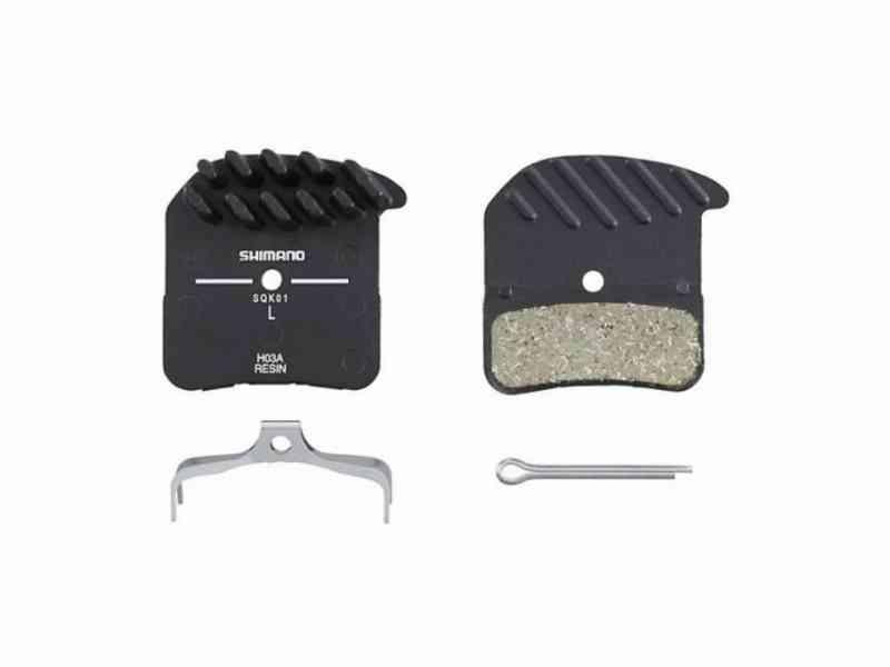 Shimano Zee/Saint/XT - Bremseklodser Resin H03A-RF
