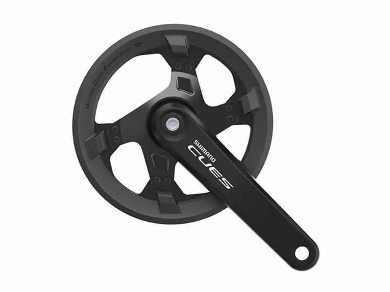 Shimano Cues Kranksæt 42T - 170mm med kædeskærm