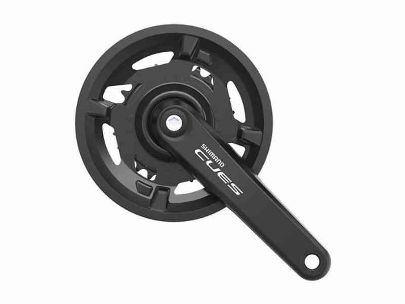 Shimano Cues Kranksæt 40-26T 170mm med kædeskærm