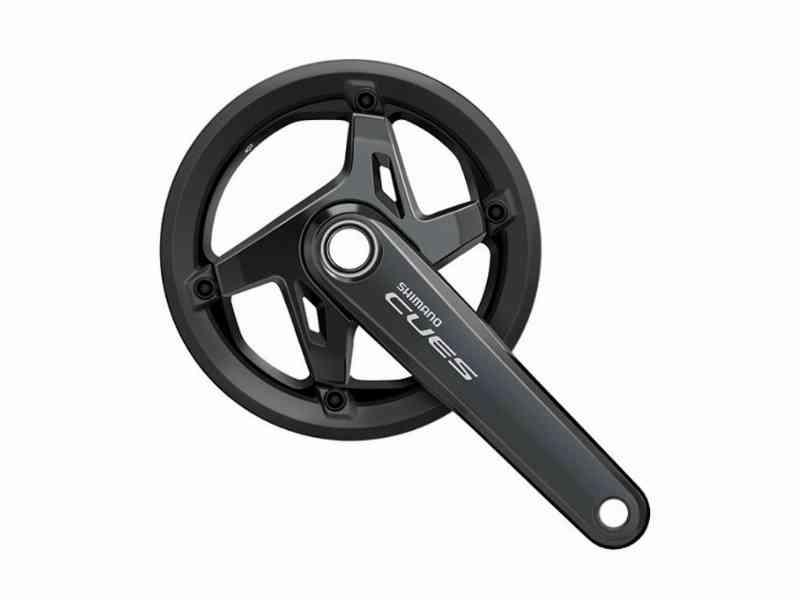 Shimano Cues Kranksæt 40T - 170mm med kædeskærm
