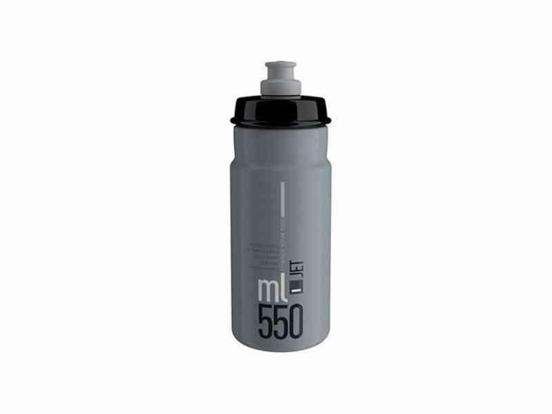 Elite Jet - 550ml Drikkeflaske - Biologisk nedbrydelig - Grå