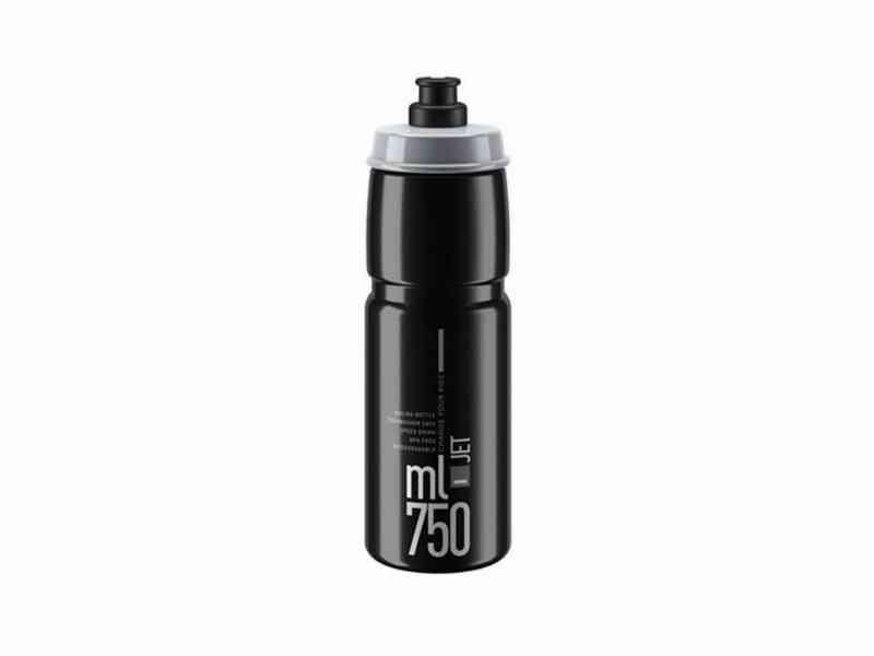 Elite Jet - Drikkedunk - 750ml - 100% Biologisk nedbrydelig - Sort/Grå