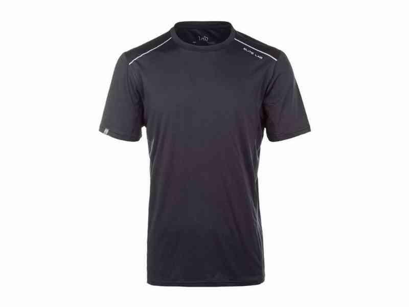 Elite Lab Tech Elite X1  - T-shirt - K/Æ - Herre - Sort -  Str. S