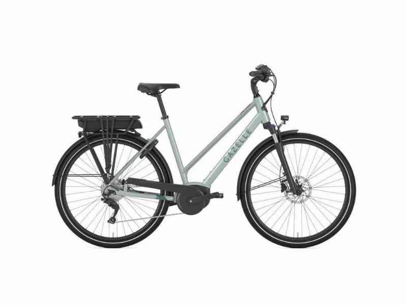 Gazelle Medeo T9 Elcykel - Olive, 45 cm, Tilbud!