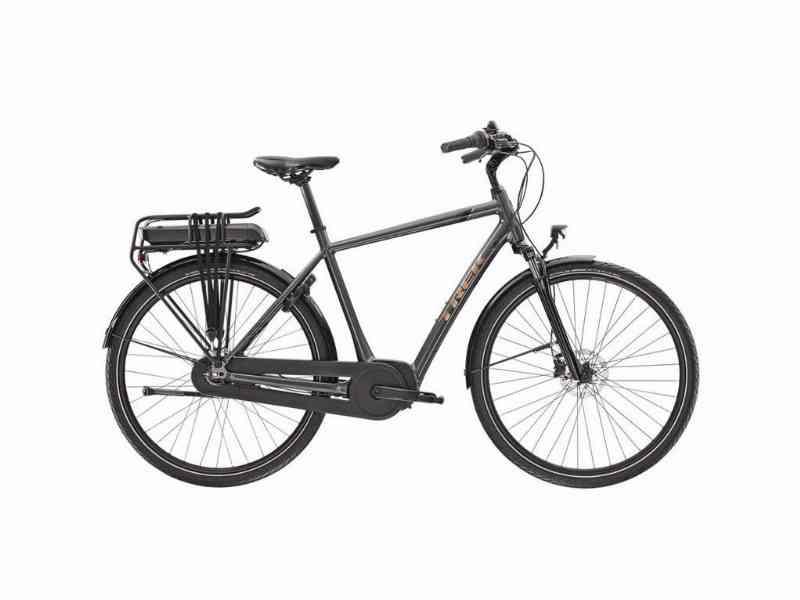 Trek District+ 1 - Grå M (400Wh) Elcykel