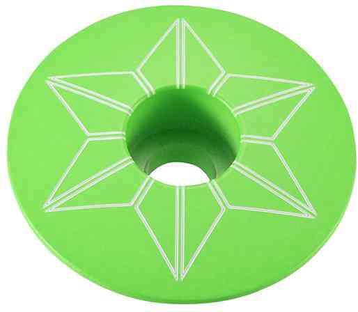 Supacaz Top Cap Star Capz - Grøn farve