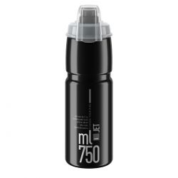 Elite JET Plus drikkeflaske 750ml - sort, grå logo