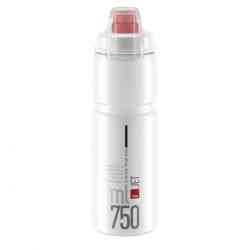 Elite Flaske JET Plus clear, red logo 750ml - Drikkeflaske