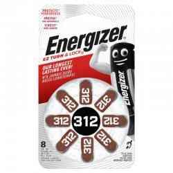 Energizer Høreapparat 312 - 8 stk. Batterier