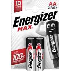 Energizer Max AA Batterier - 2 stk.