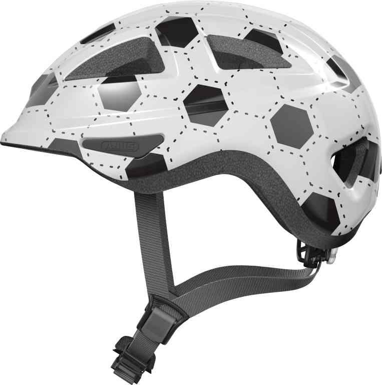 Abus Anuky 2.0 cykelhjelm med LED lys - Hvid