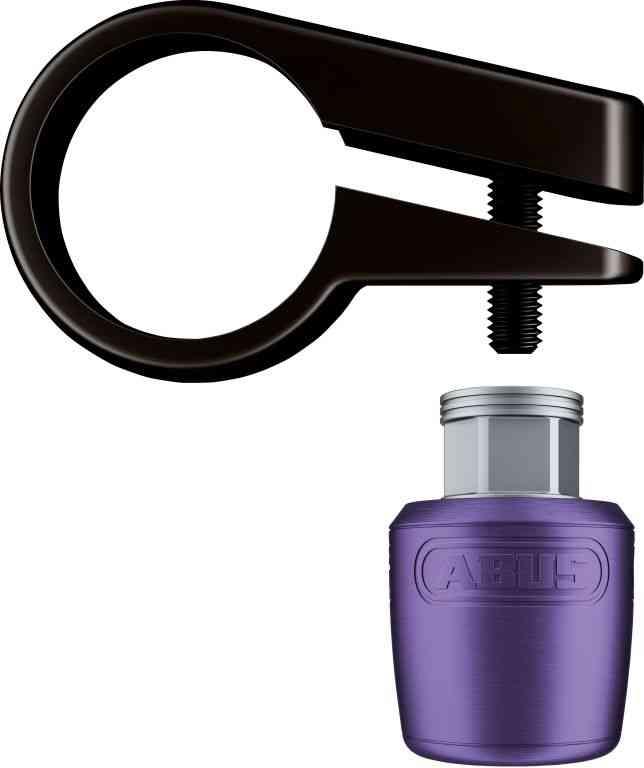 Abus NutFix M5 Sadelklemme 28,6mm - Lilla