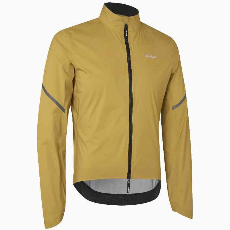 GripGrab Vandtæt PACR Jakke - Mustard Yellow