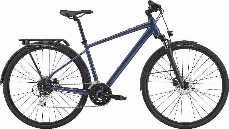 Cannondale Quick CX EQ 2024 – Blå Cykel