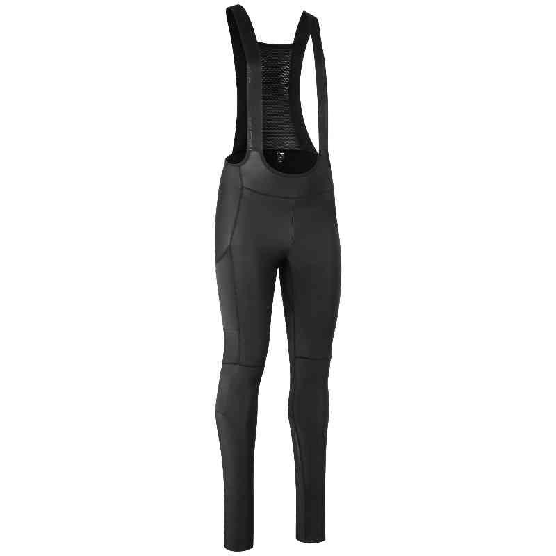 GripGrab PACR Thermo bibbukser uden pude - Sort