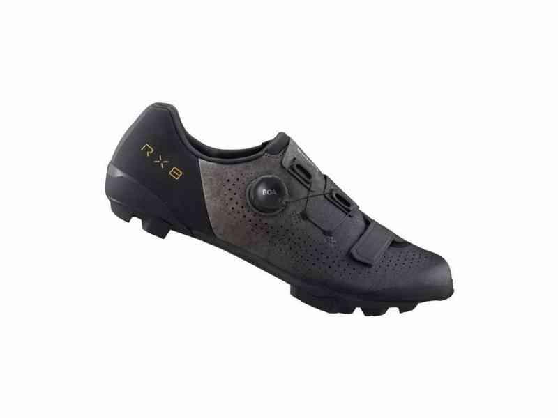Shimano RX801 Gravel Cykelsko - Sort - Str 44