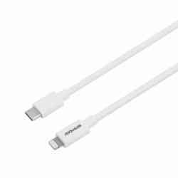Essentials USB-C til Lightning Kabel, MFI, 3m, Hvid