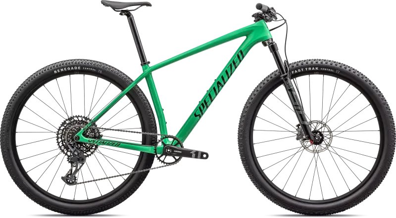 Specialized Epic Hardtail Comp 2025 - Grøn cykel