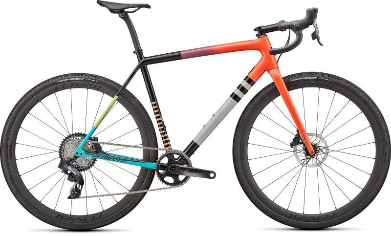 Specialized Crux Pro 2023 – Rød og Grå Cykel
