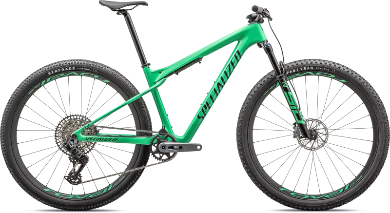 Specialized Epic World Cup Expert 2024 - Grøn cykel