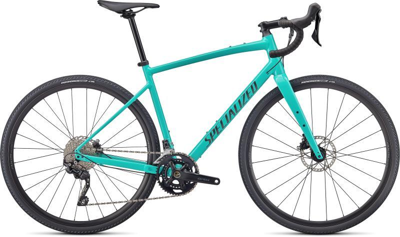 Specialized Diverge Elite E5 2023 - Turkis Cykel