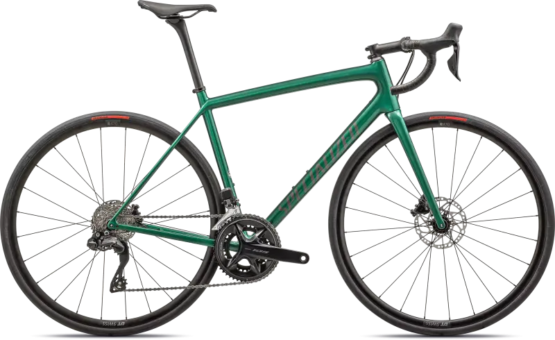 Specialized Aethos Comp - Shimano 105 Di2 2024 - Grøn Cykel