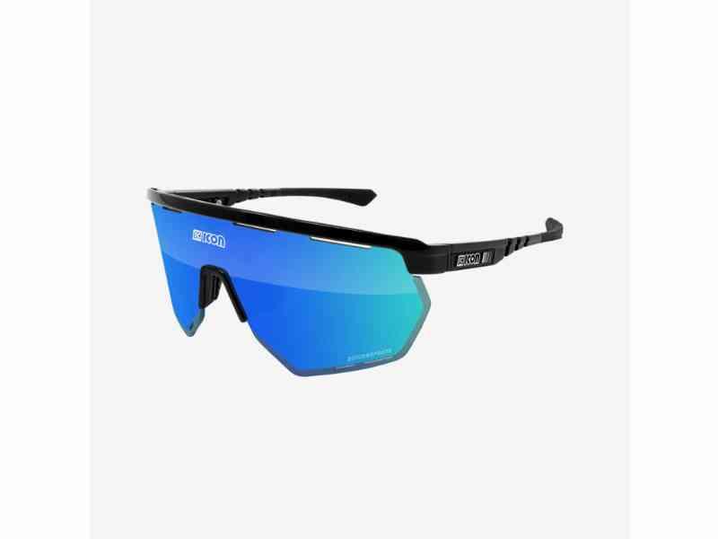 Scicon Aerowing - Cykelbrille - Multimirror Blå/Sort