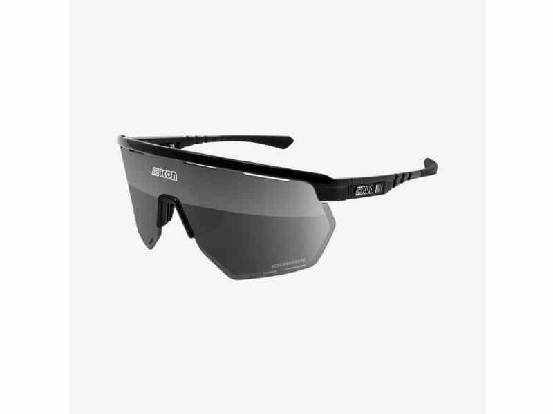 Scicon Aerowing - Cykelbrille - Multispejl Sølv/Sort
