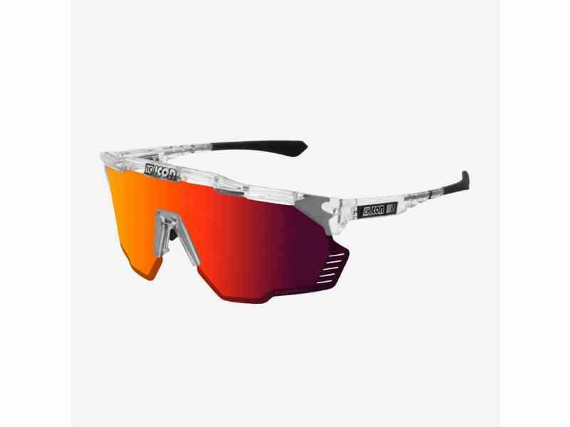 Scicon Aeroshade Cykelbrille - Multimirror Rød